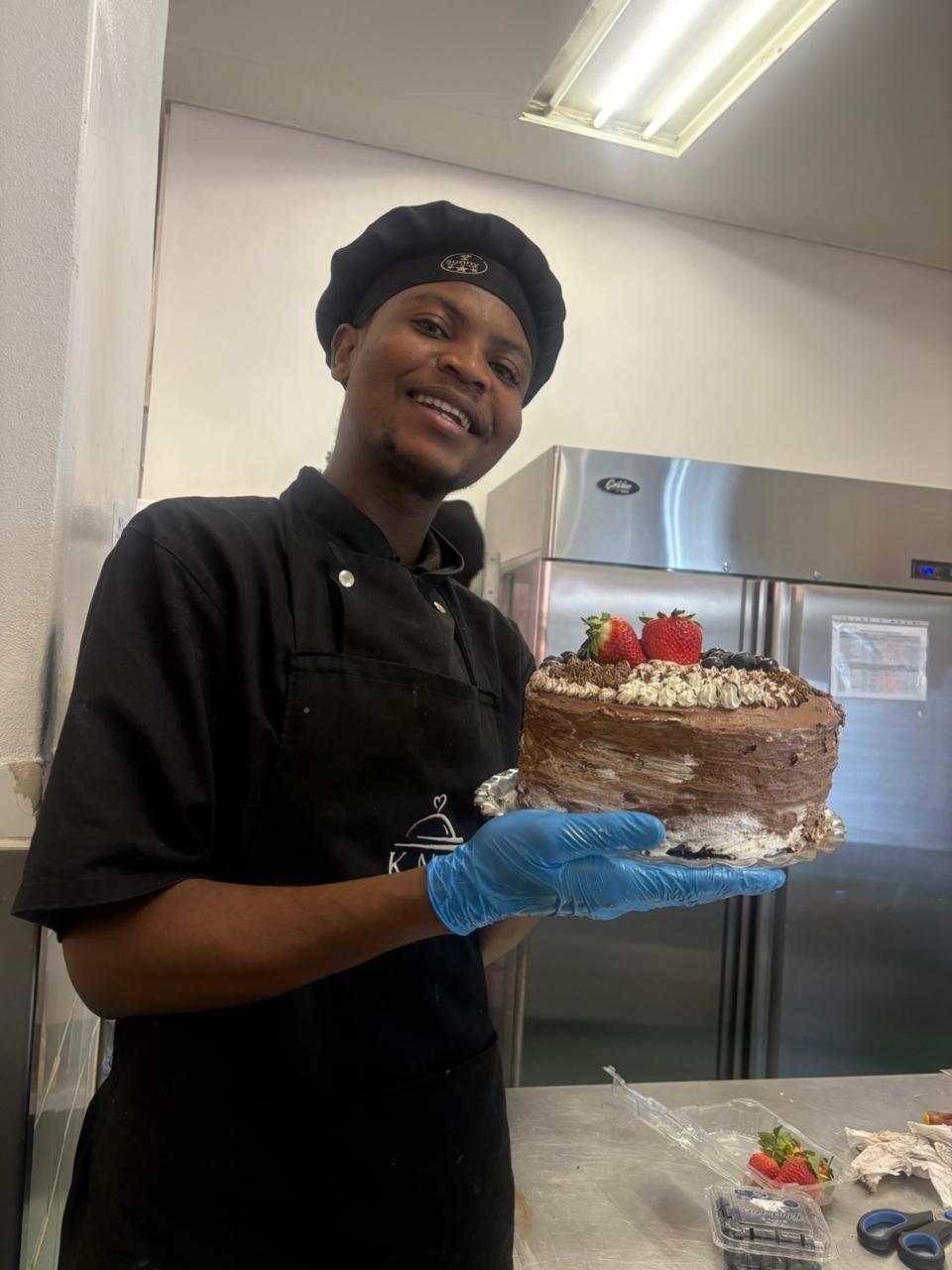 staff member at KNA Catering Solutions